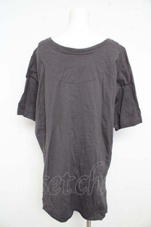 画像2: ヴィヴィアンウエストウッド 中古 / オーガニック天竺アイラブレッドレーベルベアptラウンドヘムTシャツ 00 グレー  Y-26-02-11-017-to-SZ-ZY (2)