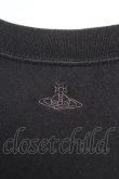 画像3: ヴィヴィアンウエストウッド MAN 中古 / EMBROIDERY ORB ビッグTシャツ  黒  Y-26-02-11-018-ts-SZ-ZY (3)