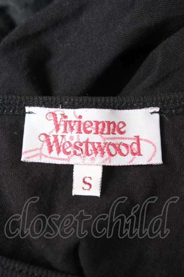 画像4: ヴィヴィアンウエストウッド 中古 / Archive Animal T shirt S ブラック  Y-26-02-11-020-to-SZ-ZY (4)