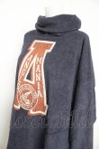 画像3: ANGLOMANIA 中古 / ハイネックフリースワンピース 38 紺  Y-26-02-22-026-op-SZ-ZY (3)
