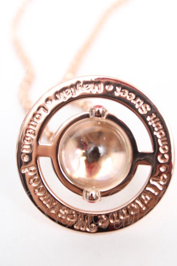画像4: ヴィヴィアンウエストウッド 中古 / small orb pendant  ピンクゴールド  Y-26-02-22-003-nl-SZ-ZY (4)
