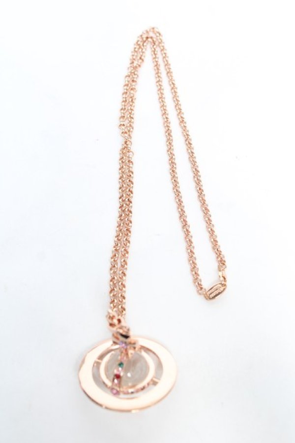 画像6: ヴィヴィアンウエストウッド 中古 / small orb pendant  ピンクゴールド  Y-26-02-22-003-nl-SZ-ZY (6)