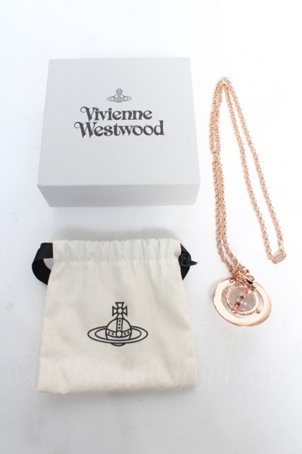画像7: ヴィヴィアンウエストウッド 中古 / small orb pendant  ピンクゴールド  Y-26-02-22-003-nl-SZ-ZY (7)