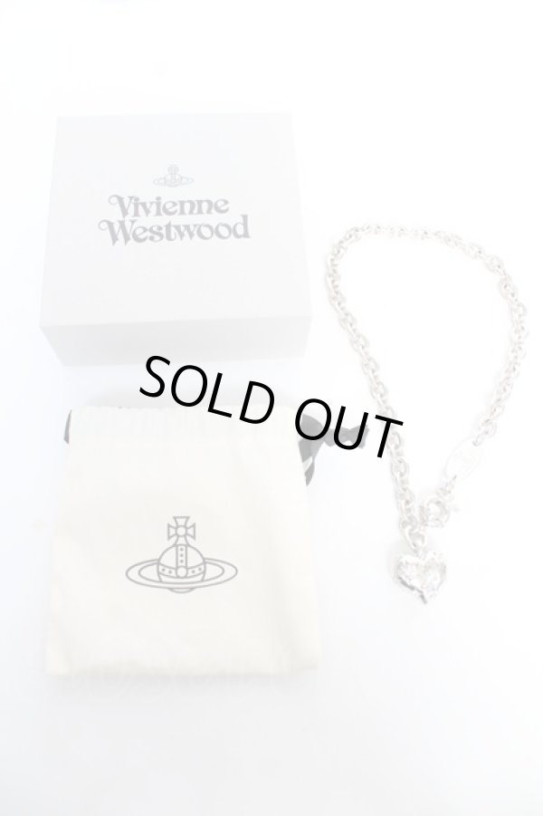 画像4: ヴィヴィアンウエストウッド 中古 / Lee ハートスターネックレス  シルバー  Y-26-02-22-004-nl-SZ-ZY (4)