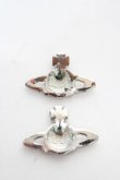 画像2: ヴィヴィアンウエストウッド 中古 / COMET MINI BAS RELIEF ピアス  シルバー×ピンク  Y-26-02-22-001-er-SZ-ZY (2)
