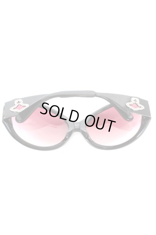 画像5: ヴィヴィアンウエストウッド 中古 / グラデーションサングラス  黒フレーム  Y-26-02-22-007-gd-SZ-ZY (5)