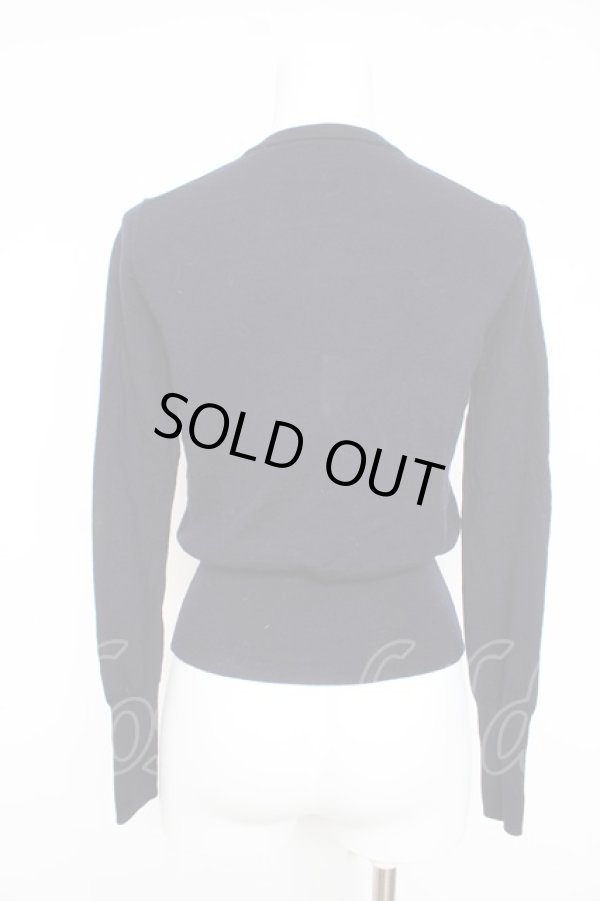 画像2: ヴィヴィアンウエストウッド 中古 / 単色オーブニットカーディガン  紺  Y-26-02-22-017-to-SZ-ZY (2)