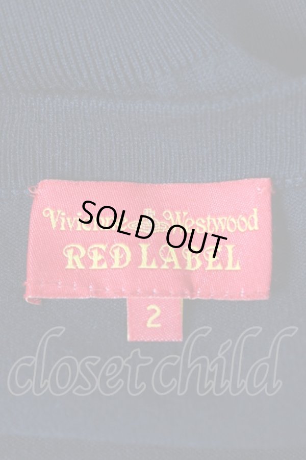 画像4: ヴィヴィアンウエストウッド 中古 / 単色オーブ刺繍カーディガン 2 ブラック  Y-26-02-22-019-to-SZ-ZY (4)