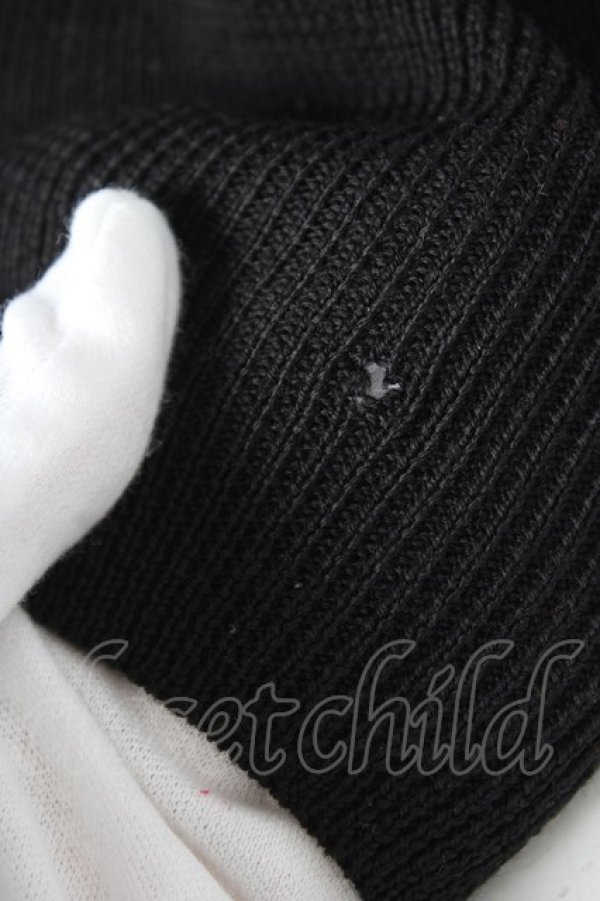 画像4: ヴィヴィアンウエストウッド 中古 / カラーオーブ刺繍ニットベスト  ブラック  Y-26-02-22-020-to-SZ-ZY (4)