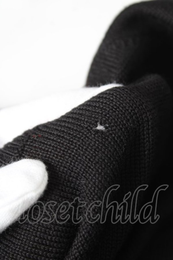 画像5: ヴィヴィアンウエストウッド 中古 / カラーオーブ刺繍ニットベスト  ブラック  Y-26-02-22-020-to-SZ-ZY (5)