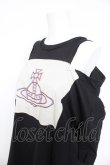 画像3: ヴィヴィアンウエストウッド 中古 / ラブハートORBオープンショルダーTシャツ 00 黒  Y-26-02-22-021-to-SZ-ZY (3)