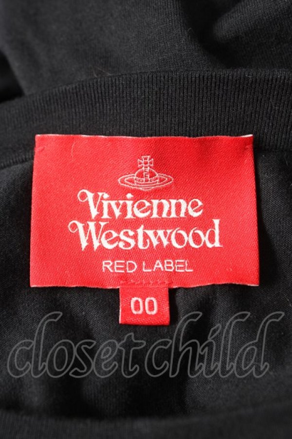 画像4: ヴィヴィアンウエストウッド 中古 / ラブハートORBオープンショルダーTシャツ 00 黒  Y-26-02-22-021-to-SZ-ZY (4)