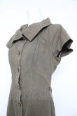 画像3: ヴィヴィアンウエストウッド 中古 / シャツワンピース 03 カーキ  Y-26-02-22-022-op-SZ-ZY (3)