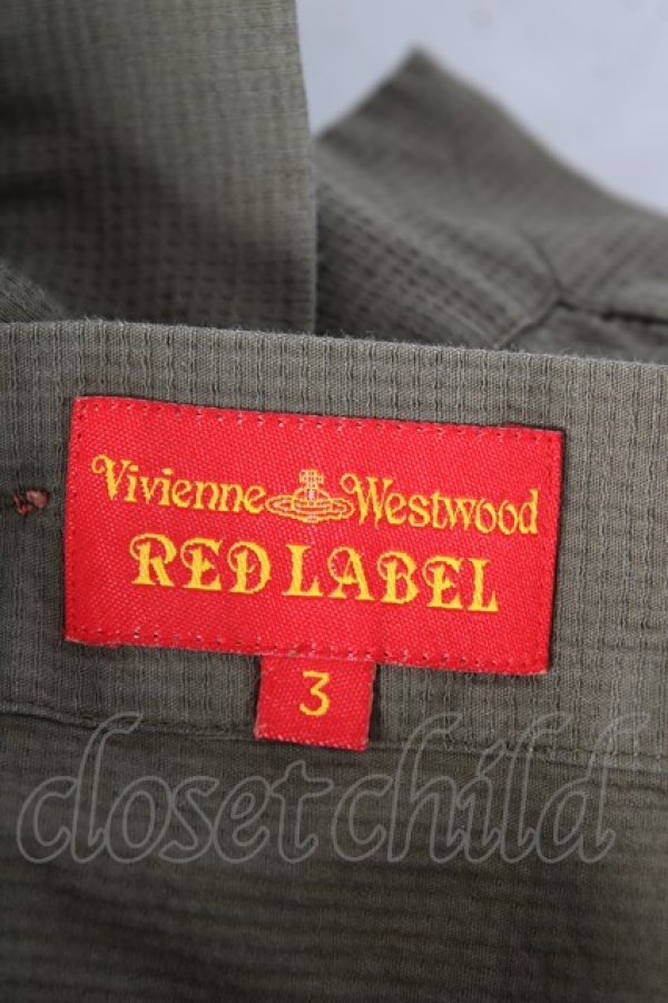 画像5: ヴィヴィアンウエストウッド 中古 / シャツワンピース 03 カーキ  Y-26-02-22-022-op-SZ-ZY (5)