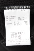 画像6: ヴィヴィアンウエストウッド MAN 中古 / UNIVERSITY OF PEACEパーカ 44 ブラック  Y-26-03-15-024-to-SZ-ZY (6)