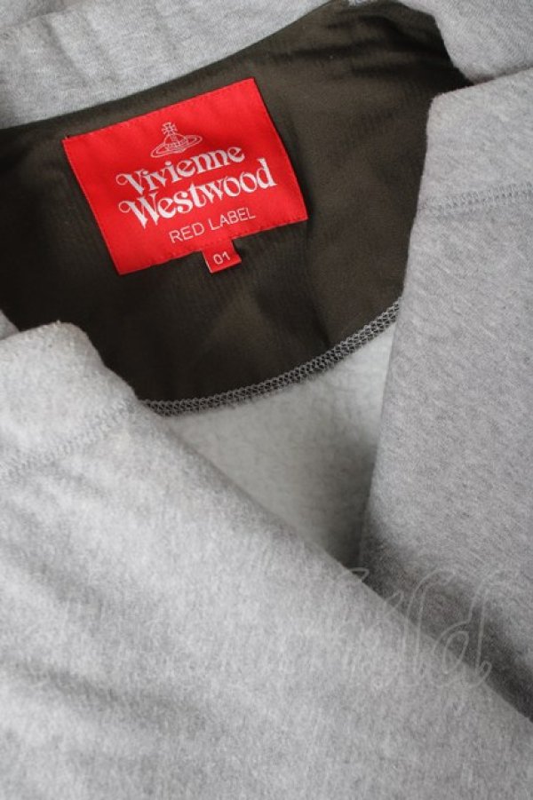 画像6: ヴィヴィアンウエストウッド 中古 / Cropped Double Love Jacket 01 グレー  Y-26-03-15-025-jc-SZ-ZY (6)