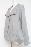 画像2: ヴィヴィアンウエストウッド 中古 / ビッグカラー カットソーブルゾン 2 グレー  Y-26-03-15-026-jc-SZ-ZY (2)