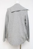画像3: ヴィヴィアンウエストウッド 中古 / ビッグカラー カットソーブルゾン 2 グレー  Y-26-03-15-026-jc-SZ-ZY (3)