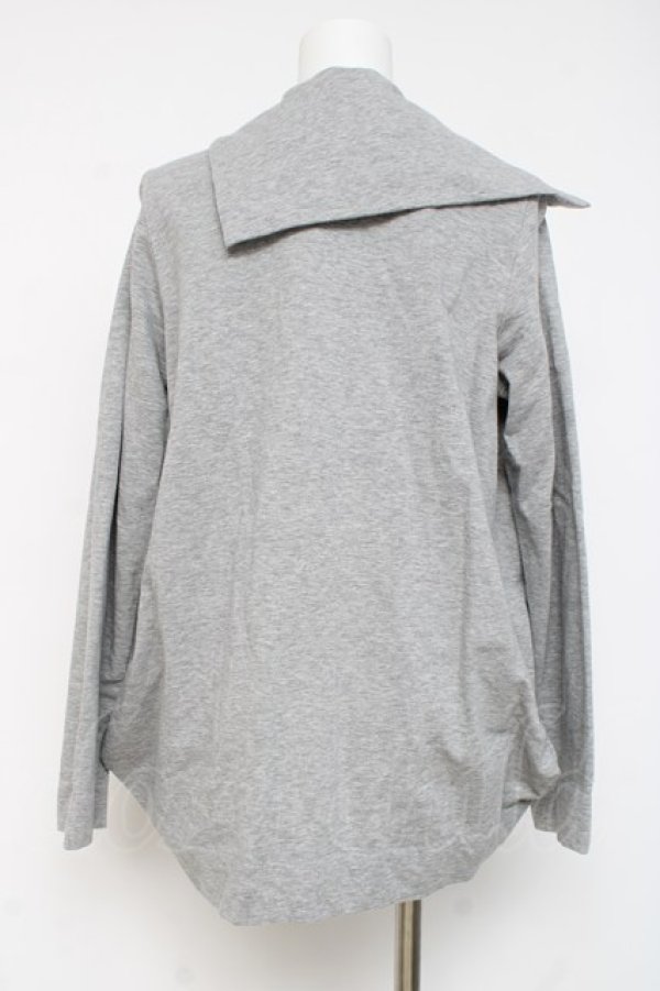 画像3: ヴィヴィアンウエストウッド 中古 / ビッグカラー カットソーブルゾン 2 グレー  Y-26-03-15-026-jc-SZ-ZY (3)