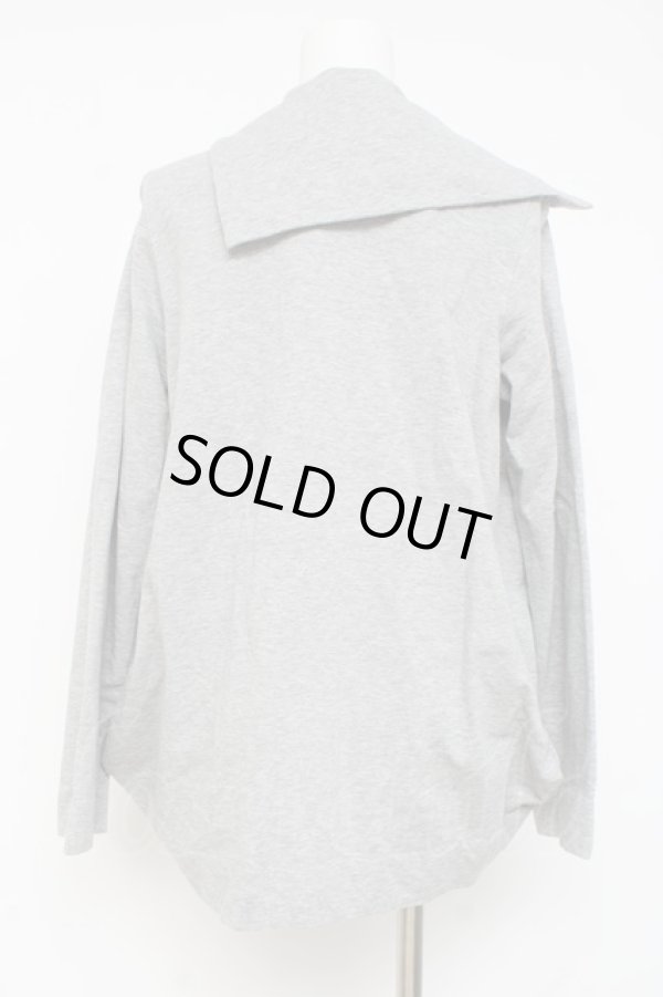 画像3: ヴィヴィアンウエストウッド 中古 / ビッグカラー カットソーブルゾン 2 グレー  Y-26-03-15-026-jc-SZ-ZY (3)