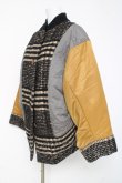 画像2: ヴィヴィアンウエストウッド 中古 / ブランケットチェックブロッキングバファージャケット 00 黒ベース  Y-26-03-15-027-co-SZ-ZY (2)