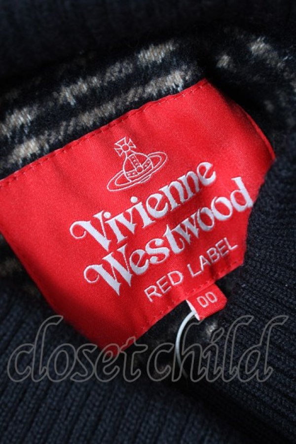 画像7: ヴィヴィアンウエストウッド 中古 / ブランケットチェックブロッキングバファージャケット 00 黒ベース  Y-26-03-15-027-co-SZ-ZY (7)