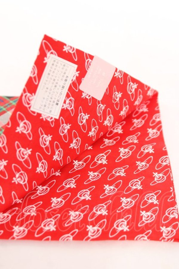 画像2: ヴィヴィアンウエストウッド 中古 / ハンカチ   Y-26-03-15-010-gd-SZ-ZY (2)