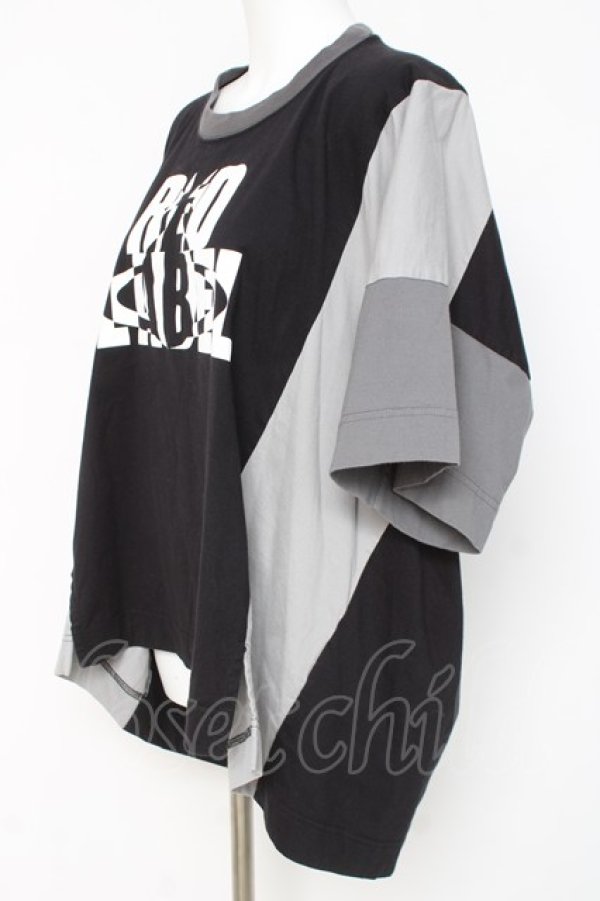画像2: ヴィヴィアンウエストウッド 中古 / RED LABEL プリントBIG Tシャツ 00 黒×グレー  Y-26-03-15-018-to-SZ-ZY (2)