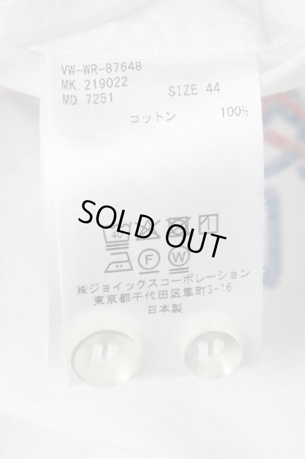 画像6: ヴィヴィアンウエストウッド MAN 中古 / スプレーカンORBハルスカラーシャツ 44 ホワイト  Y-26-03-15-020-bl-SZ-ZS (6)
