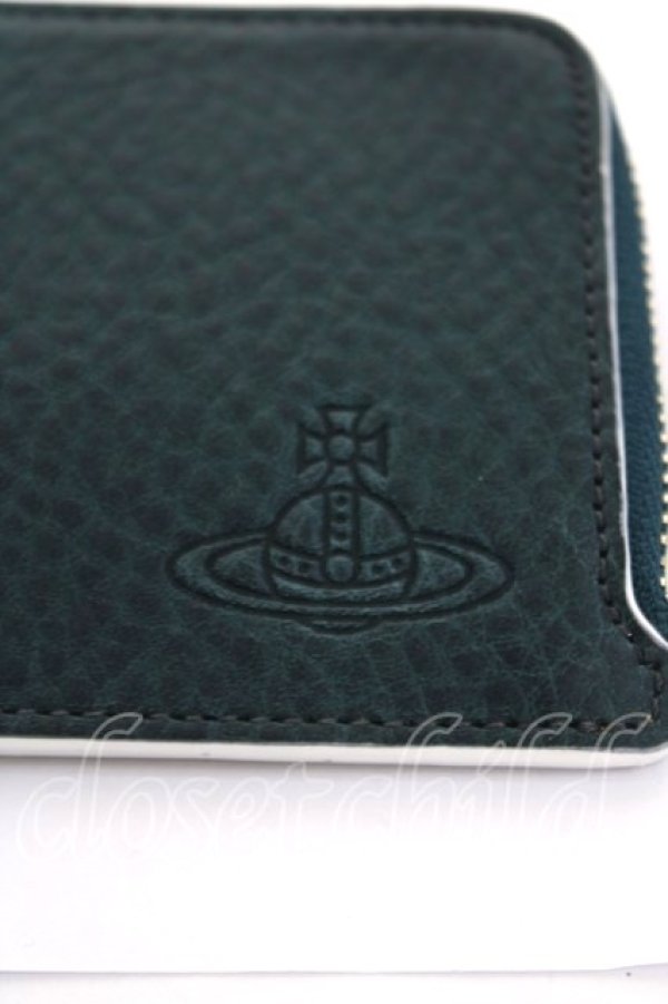 画像3: ヴィヴィアンウエストウッド 中古 / エッジカラー ネックホルダー カードケース  ターコイズブルー  Y-26-03-22-030-gd-SZ-ZY (3)