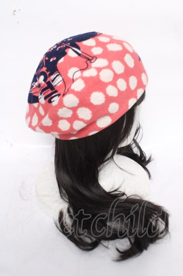 画像4: ヴィヴィアンウエストウッド 中古 / SAVE THE ARCTICベレー  赤  Y-26-03-22-033-ha-SZ-ZY (4)