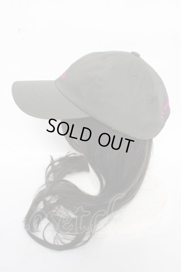 画像2: ヴィヴィアンウエストウッド 中古 / ラインオーブ刺繍キャップ  カーキグリーン  Y-26-03-22-034-ha-SZ-ZY (2)