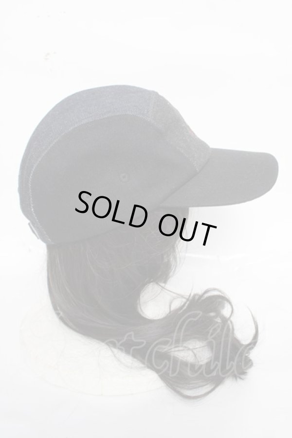 画像4: ヴィヴィアンウエストウッド MAN 中古 / “BARBED WIRE CIRCLE ORB” キャップ  黒  Y-26-03-22-036-ha-SZ-ZY (4)