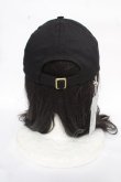 画像3: ヴィヴィアンウエストウッド 中古 / BASEBALL CAP  ブラック  Y-26-03-22-037-ha-SZ-ZY (3)