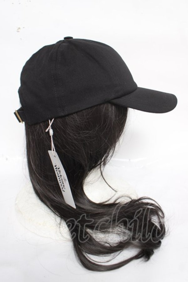 画像4: ヴィヴィアンウエストウッド 中古 / BASEBALL CAP  ブラック  Y-26-03-22-037-ha-SZ-ZY (4)