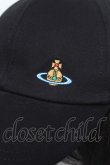 画像5: ヴィヴィアンウエストウッド 中古 / BASEBALL CAP  ブラック  Y-26-03-22-037-ha-SZ-ZY (5)