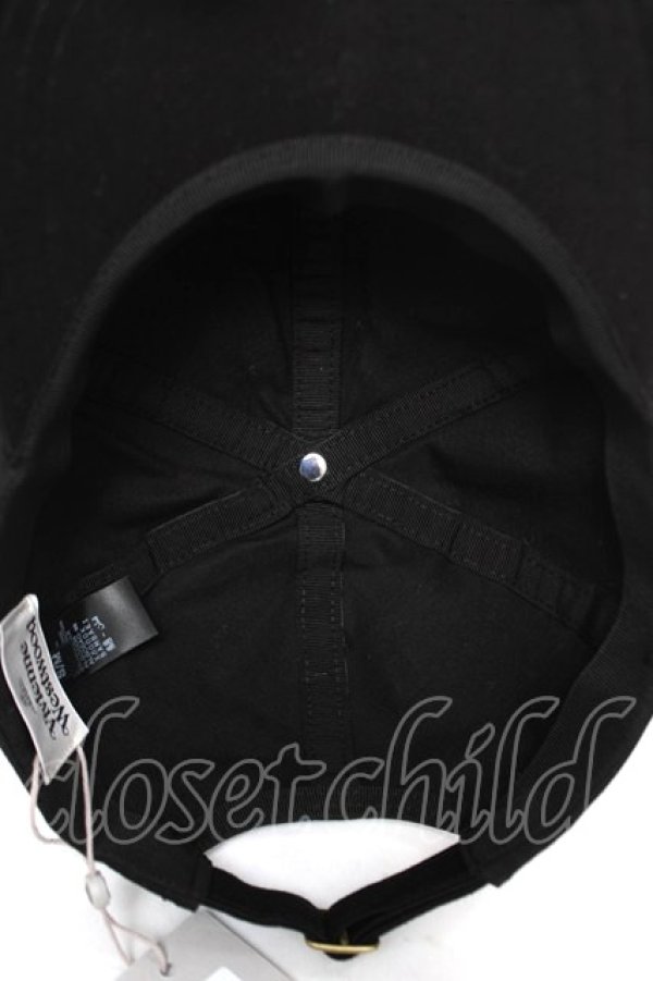 画像6: ヴィヴィアンウエストウッド 中古 / BASEBALL CAP  ブラック  Y-26-03-22-037-ha-SZ-ZY (6)