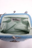 画像5: ヴィヴィアンウエストウッド 中古 / JACQUARD FRINGE BAG  サックス  Y-26-03-22-038-ba-SZ-ZY (5)