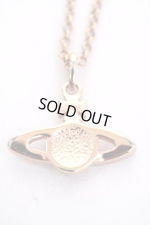画像2: ヴィヴィアンウエストウッド 中古 / MINI BAS RELIEF PENDANT  ピンクゴールド  Y-26-03-22-010-nl-SZ-ZH (2)
