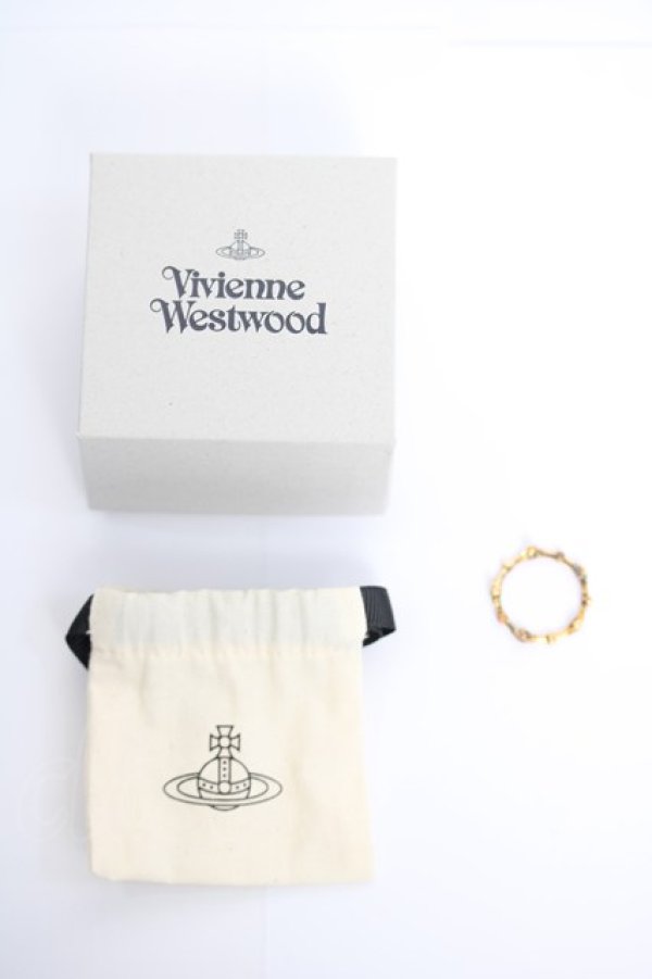 画像4: ヴィヴィアンウエストウッド 中古 / FELICIAリング XL ゴールド  Y-26-03-22-001-rg-SZ-ZY (4)