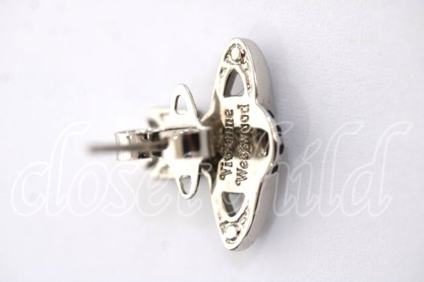 画像2: ヴィヴィアンウエストウッド MAN 中古 / DARLENE シングルピアス  シルバー  Y-26-03-22-011-er-SZ-ZY (2)