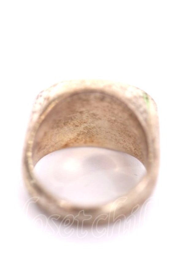 画像2: ヴィヴィアンウエストウッド 中古 / ACCシールリング S シルバー  Y-26-03-22-012-ac-SZ-ZY (2)