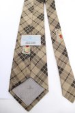 画像2: ヴィヴィアンウエストウッド MAN 中古 / チェックネクタイ  ベージュ  Y-26-03-22-021-gd-AS-ZY (2)