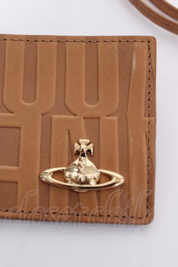 画像3: ヴィヴィアンウエストウッド 中古 / ブライダルボックスパスケース  キャメル  Y-26-03-22-024-gd-SZ-ZY (3)