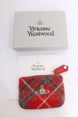 画像5: ヴィヴィアンウエストウッド 中古 / Tartan Wool Coin Purse  レッド  Y-26-03-22-029-gd-SZ-ZY (5)