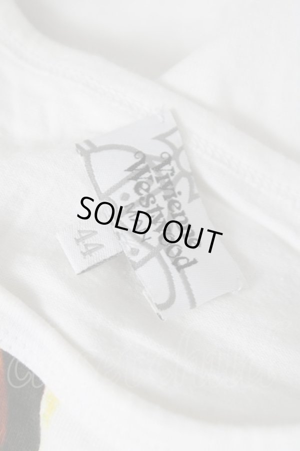 画像5: ヴィヴィアンウエストウッド MAN 中古 / SOSオーブTシャツ 44 ホワイト  Y-26-04-08-020-ts-SZ-ZY (5)