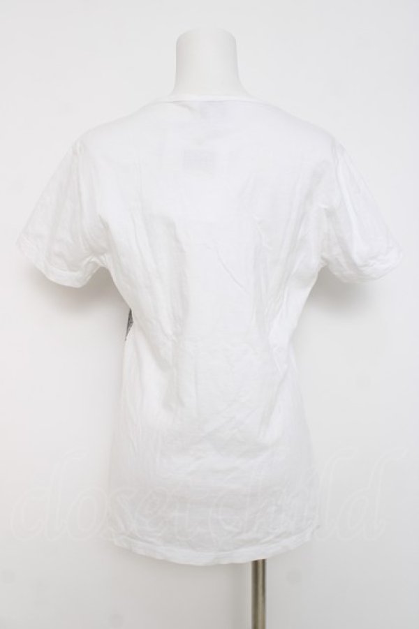 画像2: ヴィヴィアンウエストウッド MAN 中古 / スカルスタディTシャツ 44 ホワイト  Y-26-04-08-023-to-SZ-ZY (2)