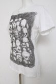 画像3: ヴィヴィアンウエストウッド MAN 中古 / スカルスタディTシャツ 44 ホワイト  Y-26-04-08-023-to-SZ-ZY (3)