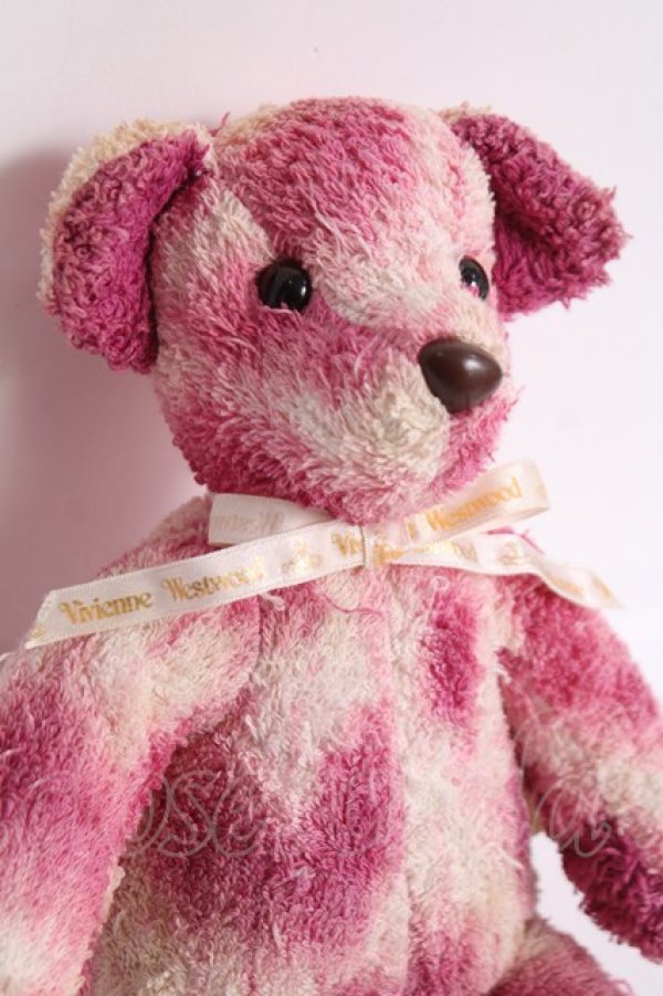 画像2: ヴィヴィアンウエストウッド 中古 / レオパードテディベア  ピンク  Y-26-04-08-004-gd-SZ-ZY (2)