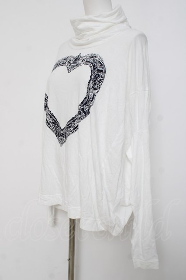 画像3: ヴィヴィアンウエストウッド 中古 / ハートフレームカットソー 2 白  Y-26-04-08-026-to-SZ-ZY (3)